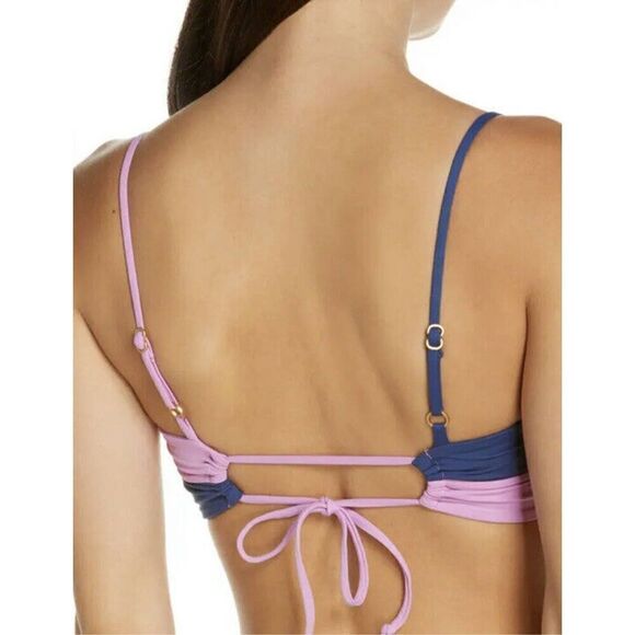 New. L*SPACE iris blue and pink bikini top. XS. Retails $110 - Picture 5 of 16